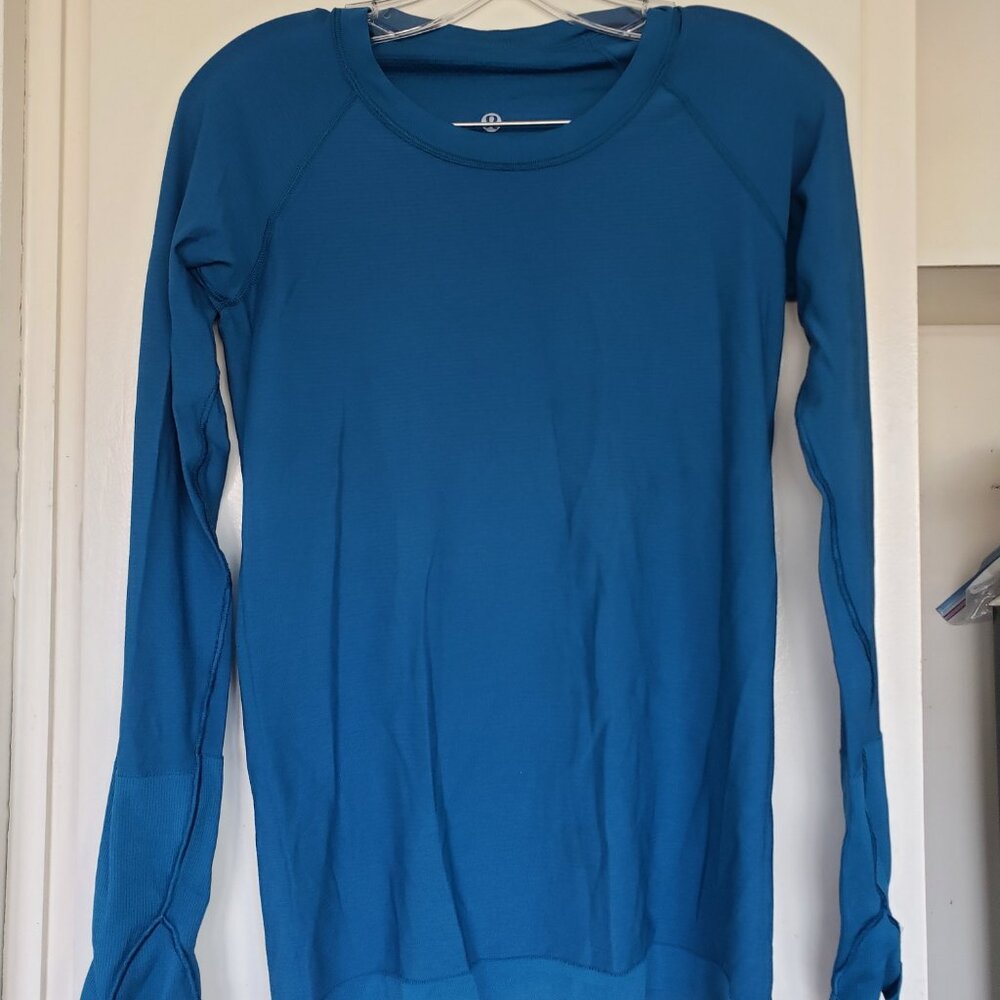 Lululemon Turquois Long sleeve Top